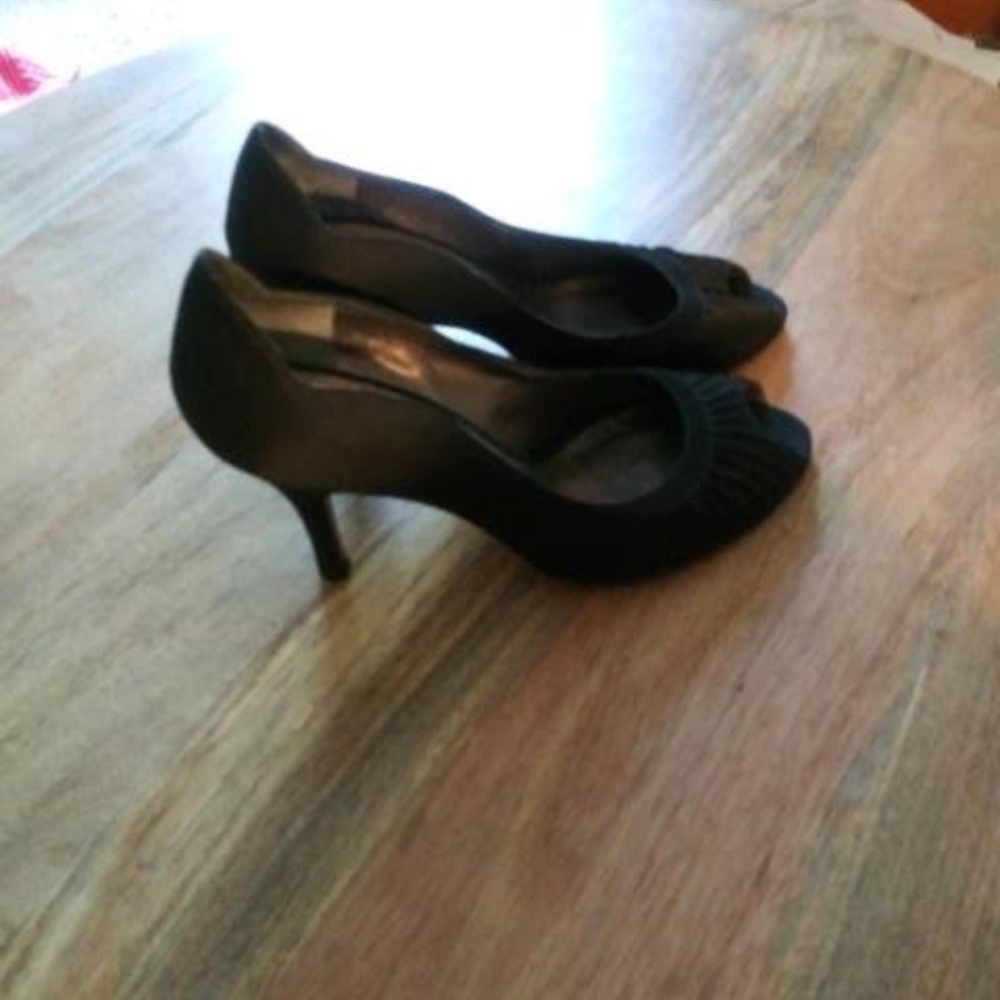 NINA   9M  Black Open toe